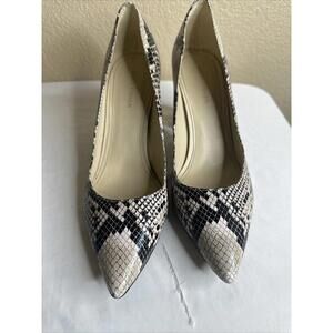 Marc Fisher Snakeskin Patterned Heels